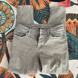 American Eagle Next Level Flex Gray Jeans 28